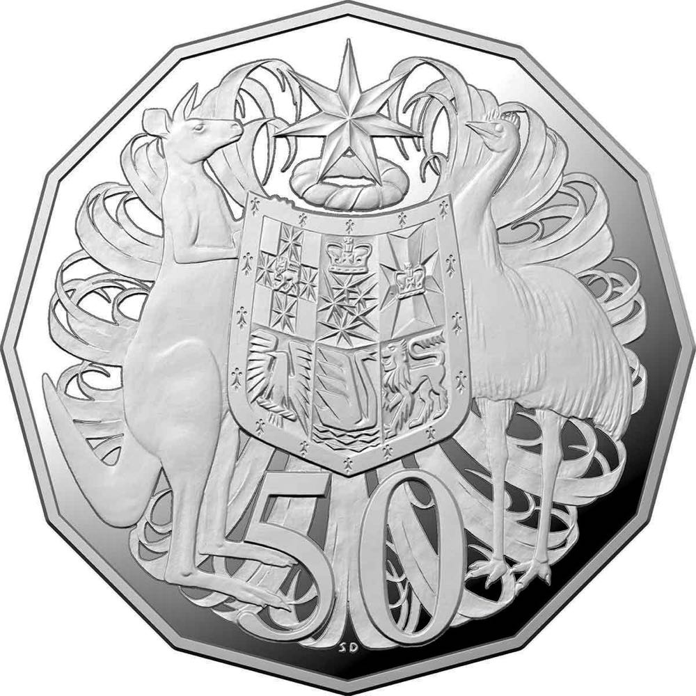 ¢50 2019 | Dodecagon proof  coin collectible - Main Image 2