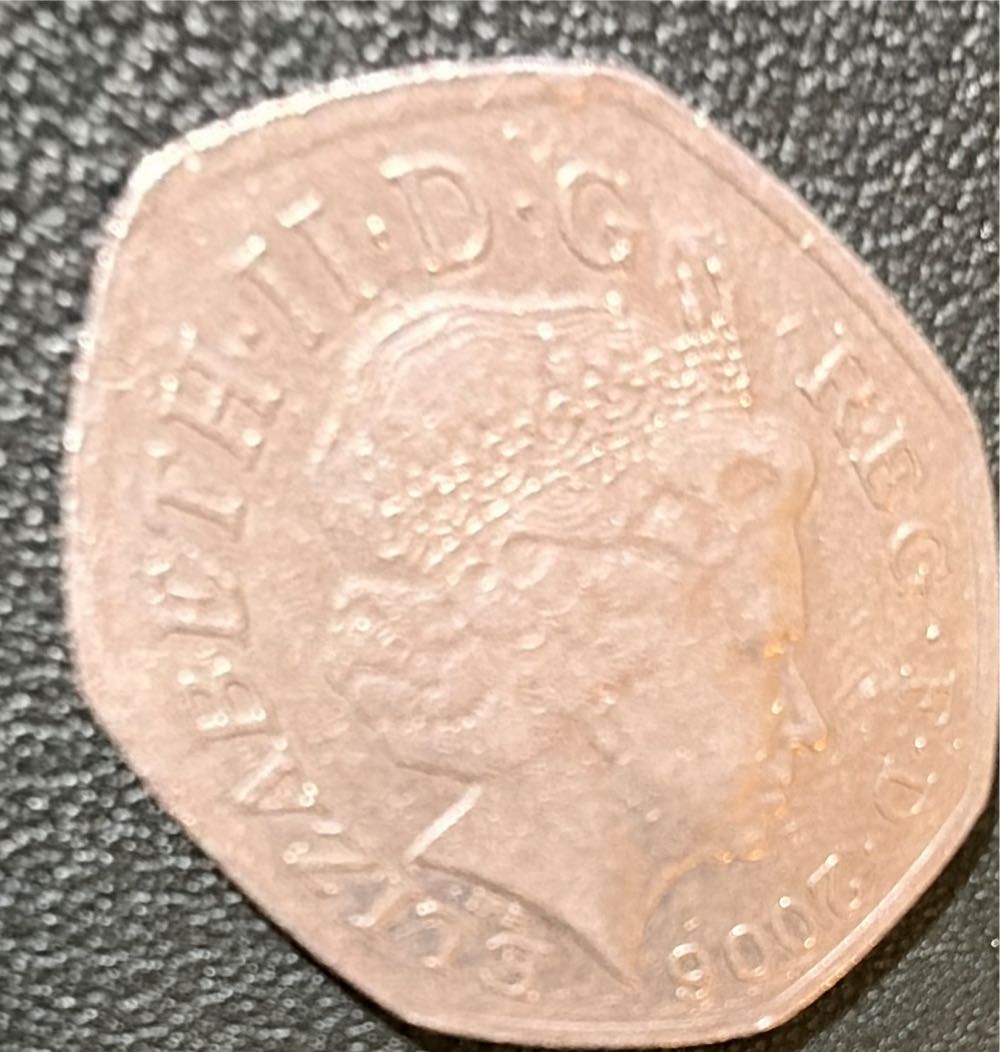 2006 50p Wounded Soldier  coin collectible - Main Image 2