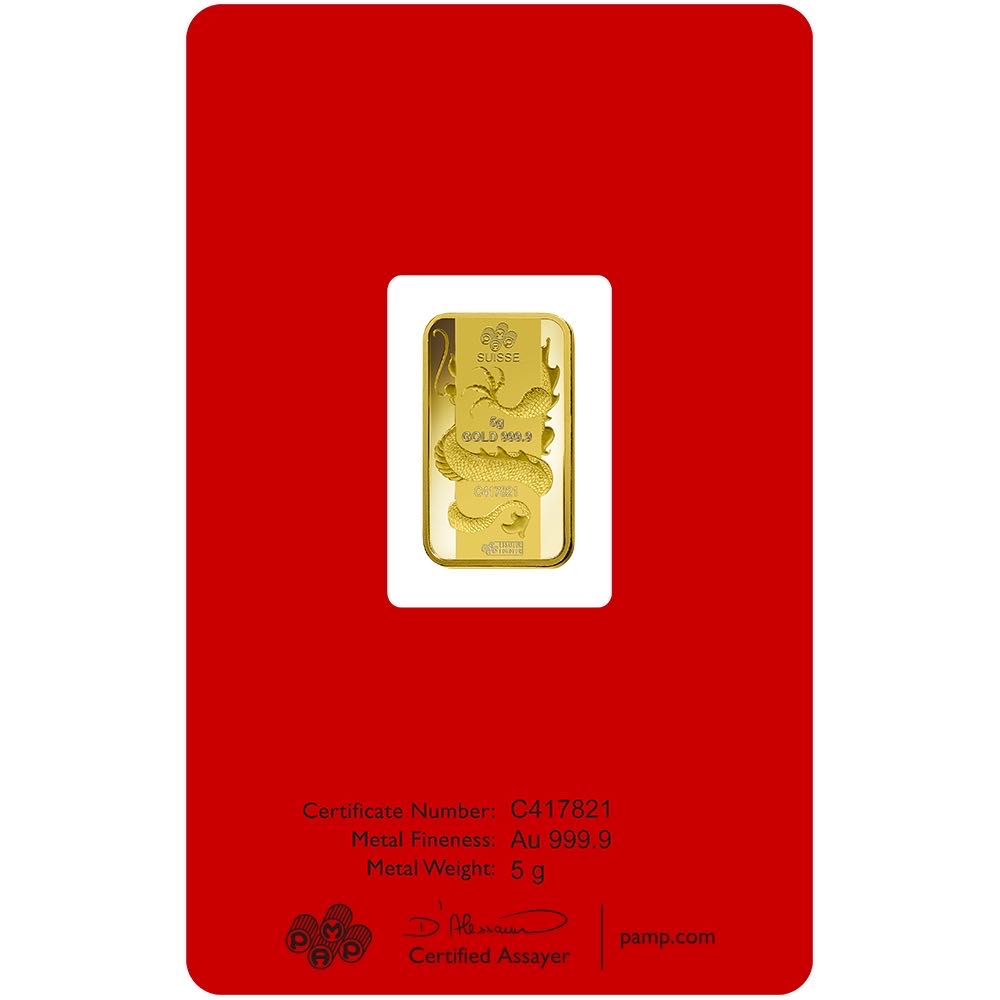 PAMP 2012 | Dragon  coin collectible - Main Image 2