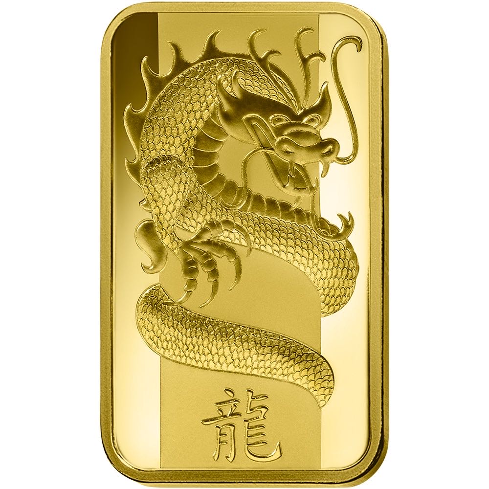 PAMP 2012 | Dragon  coin collectible - Main Image 3