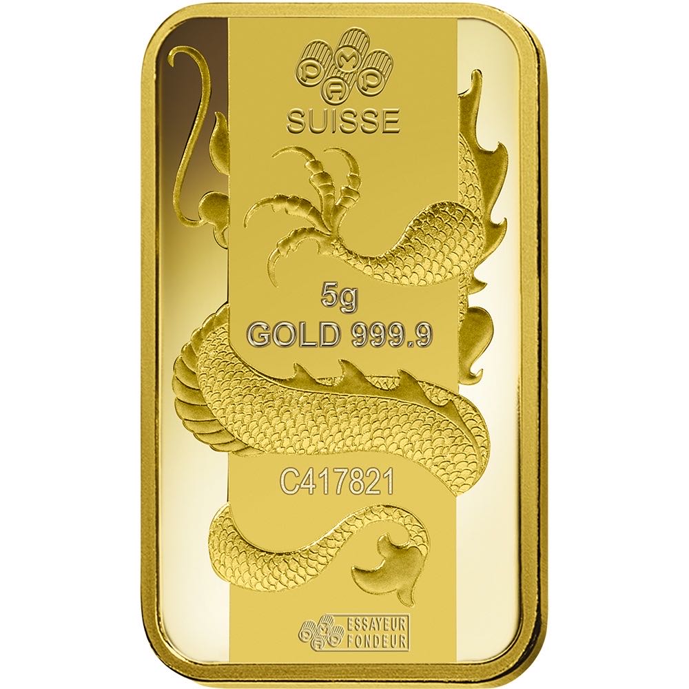 PAMP 2012 | Dragon  coin collectible - Main Image 4