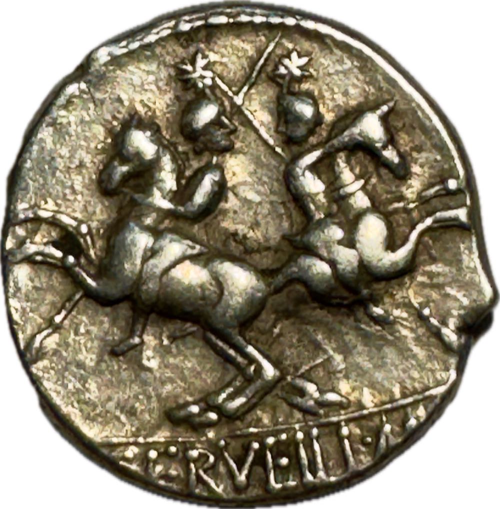 Römische Republik C. Servilius Denar 136 v. Chr.  coin collectible - Main Image 2
