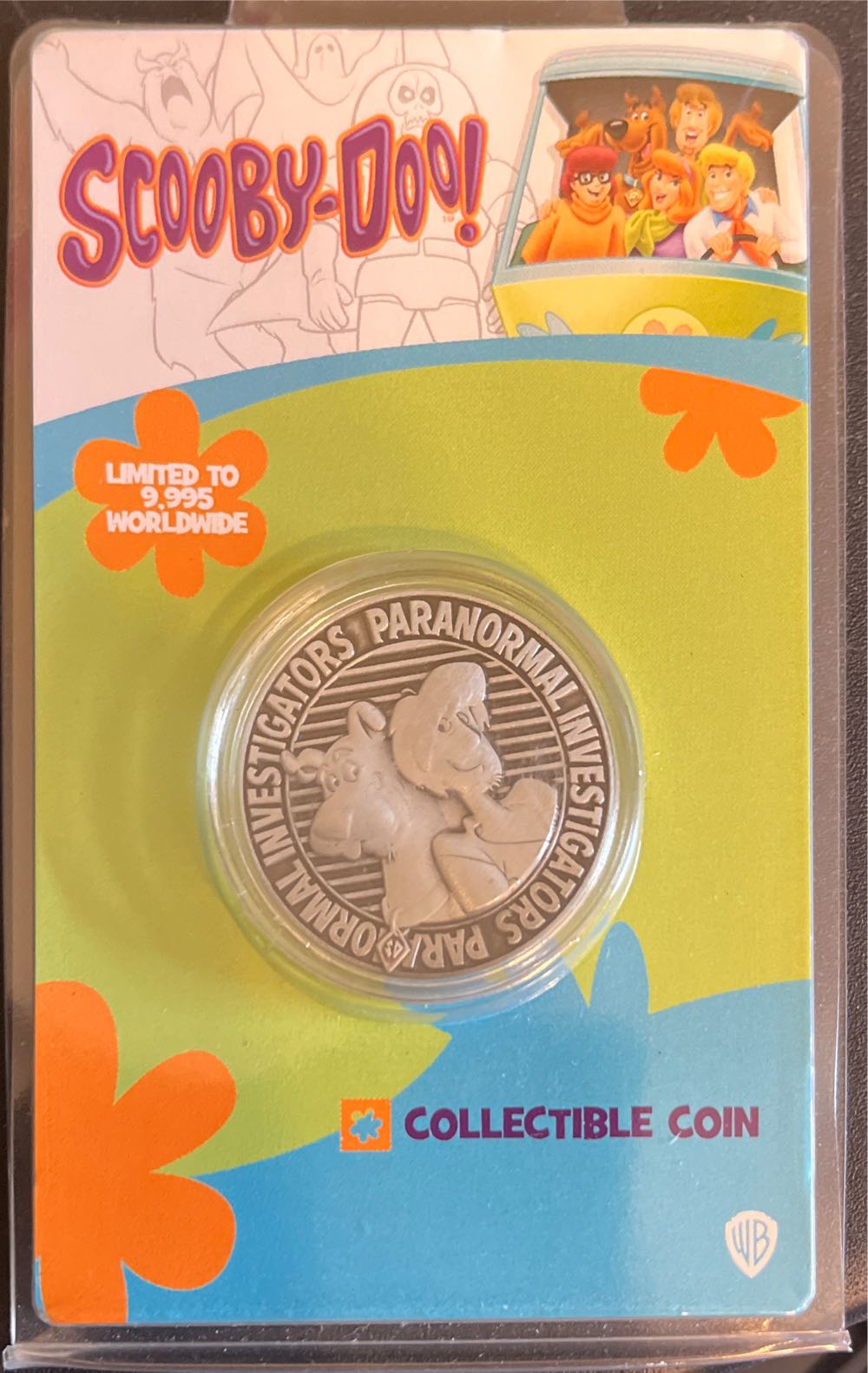 Scooby-doo Paranormal Investigators Limited Edition Collectible Coin  coin collectible [Barcode 5060948290227] - Main Image 3