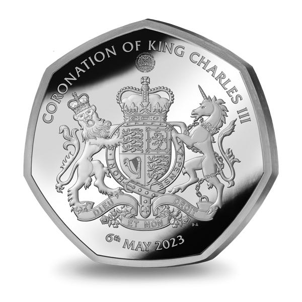 Coronation Of HM King Charles III - Coat Of Arms  coin collectible - Main Image 3