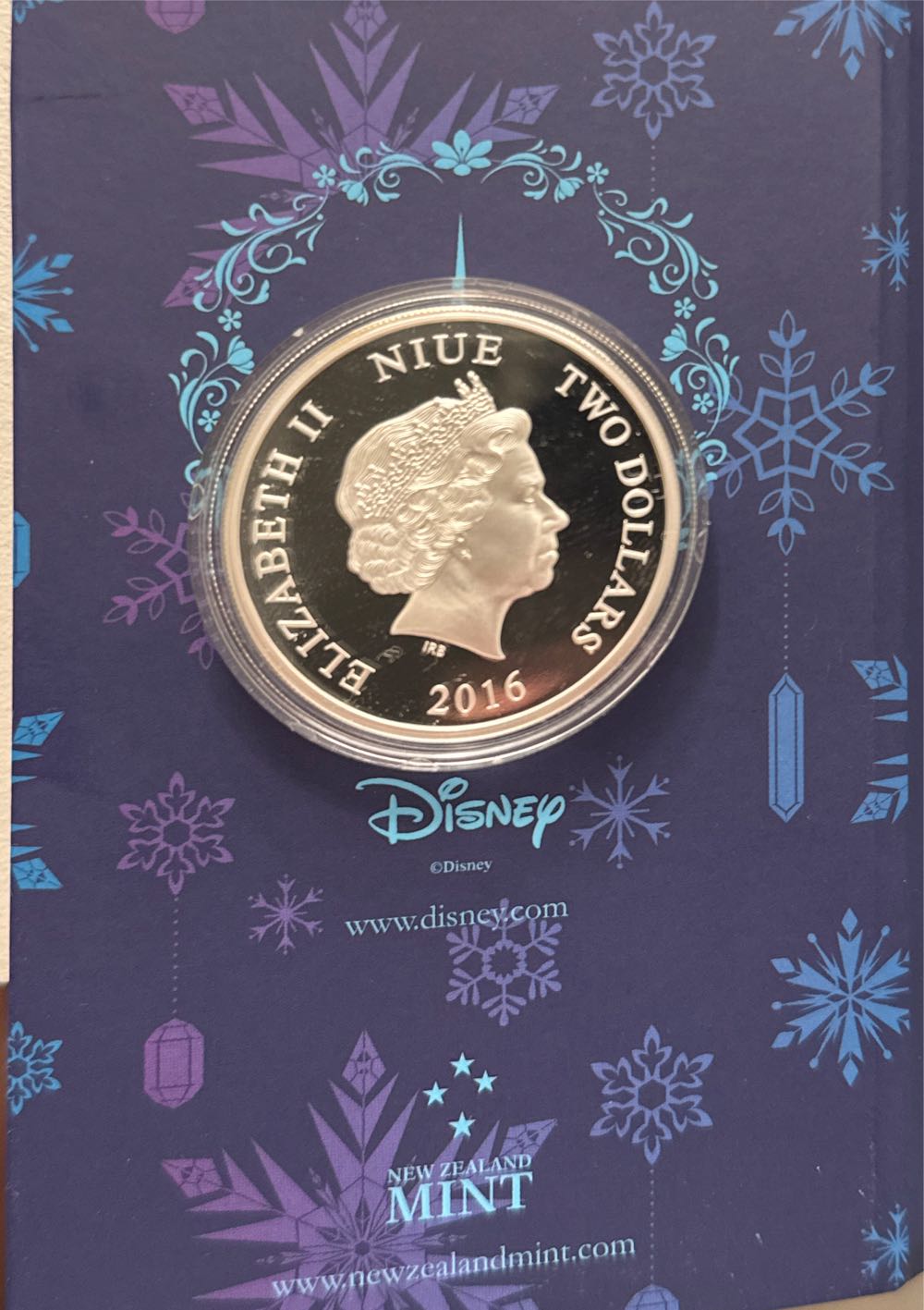 ANNA - Disney Frozen 2016 1oz Silver Coin  coin collectible - Main Image 3