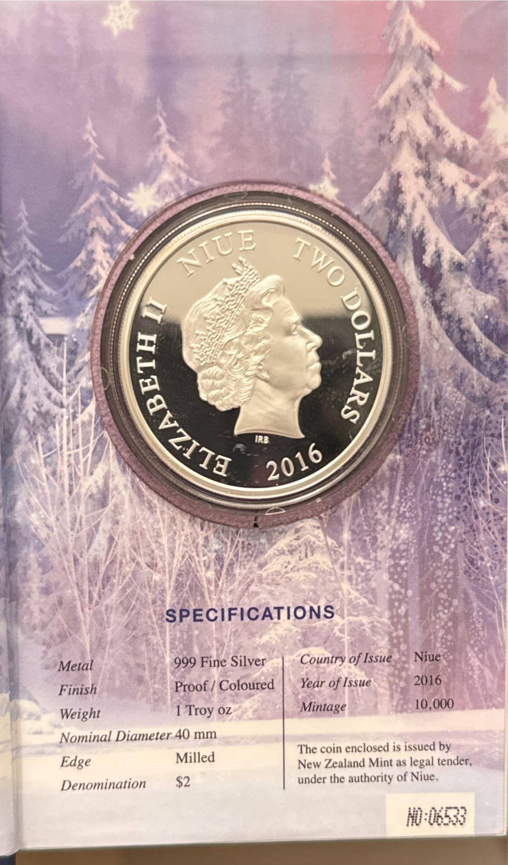 ANNA - Disney Frozen 2016 1oz Silver Coin  coin collectible - Main Image 4