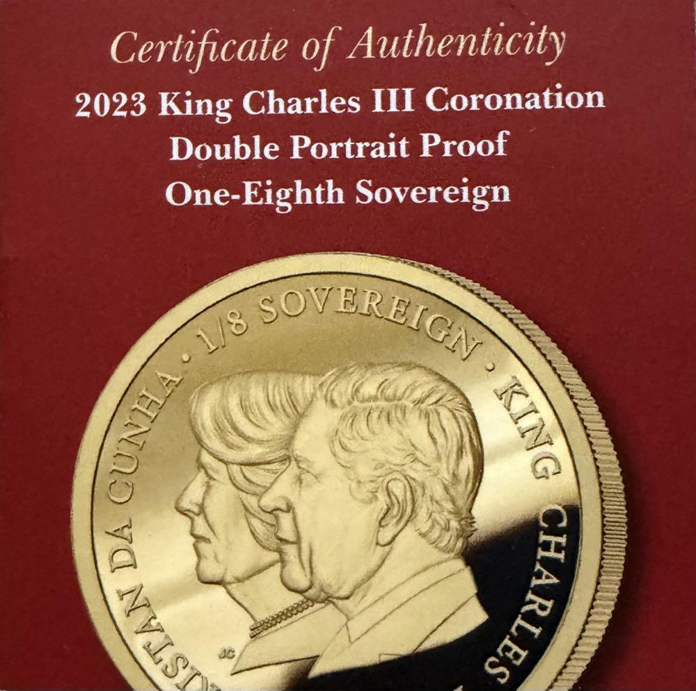 2023 Charles III Coronation Double Portrait  coin collectible - Main Image 3