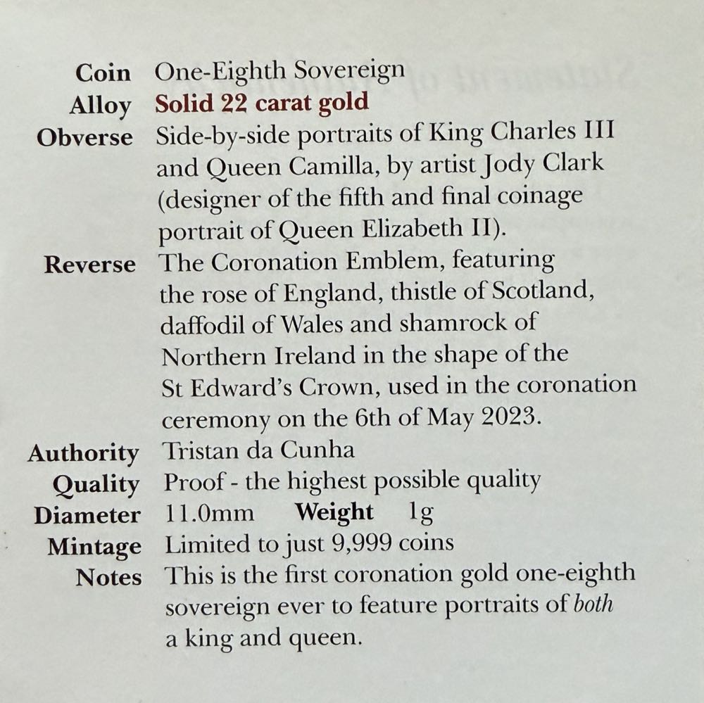 2023 Charles III Coronation Double Portrait  coin collectible - Main Image 4