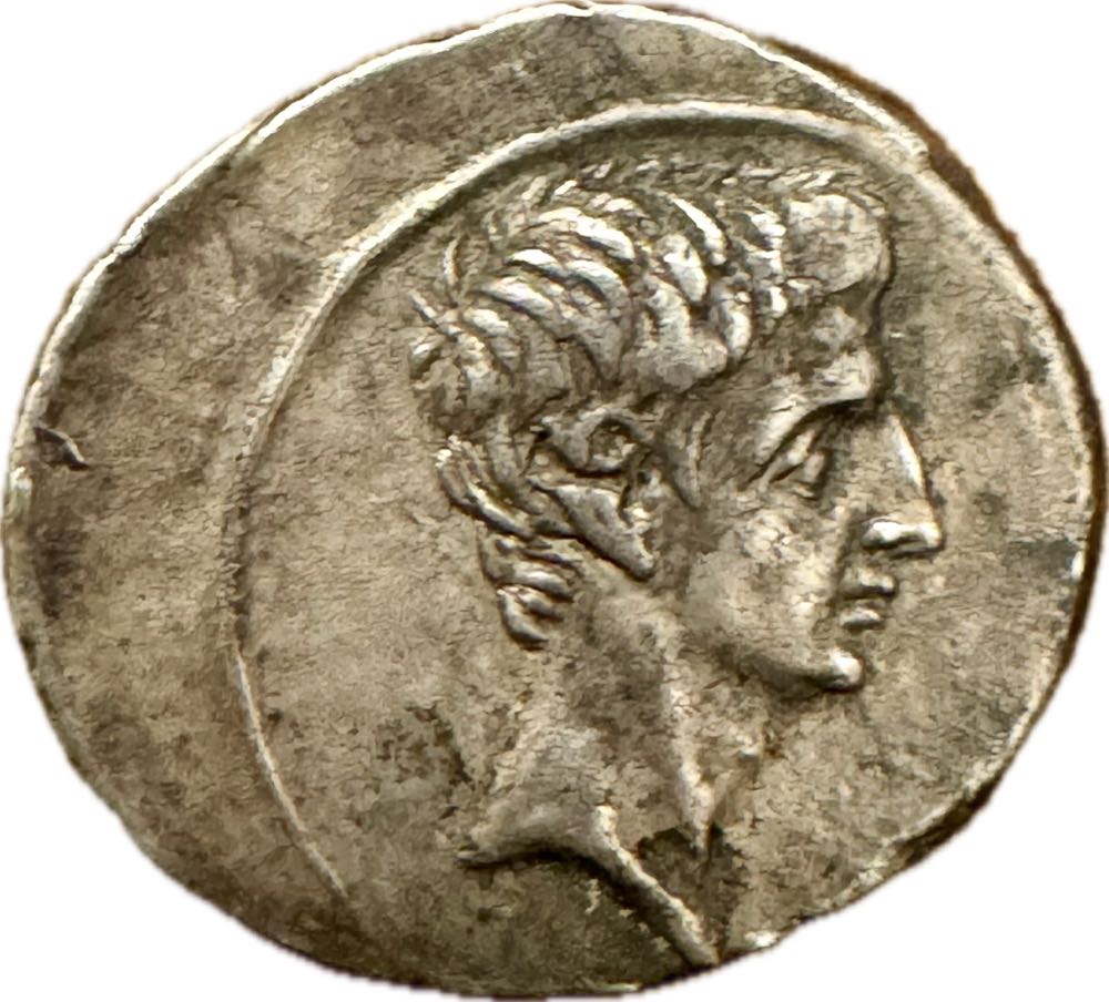 Augustus AR - Denar 30/29 v. Chr.  coin collectible - Main Image 2