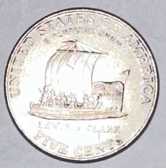 Nickel Jefferson 2004 P Keelboat  coin collectible - Main Image 2