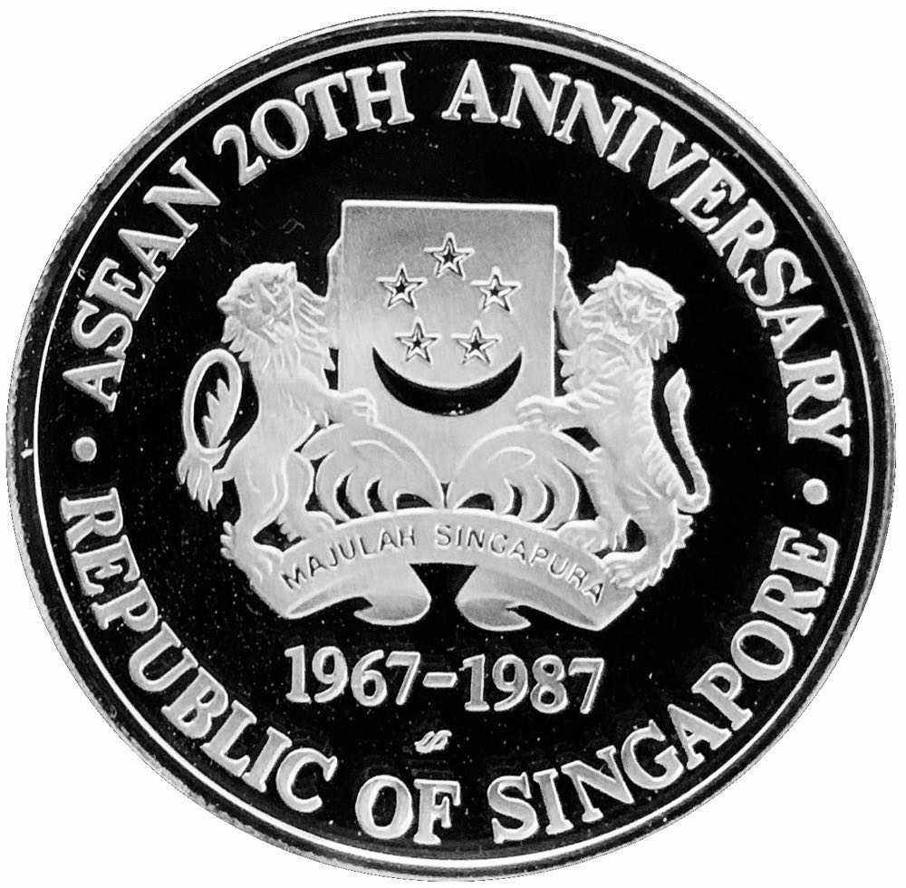 1997 $10 | ASEAN NGC  coin collectible - Main Image 2