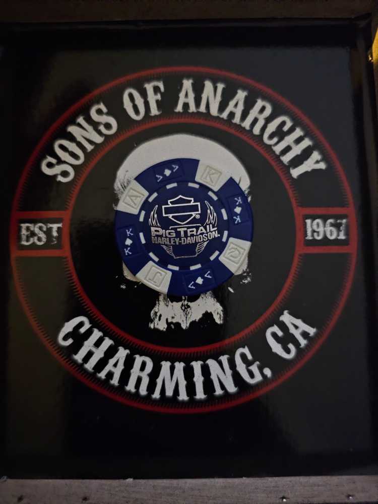 Rogers, Arkansas Pig Trail Harley Davisdon Poker Chip  coin collectible - Main Image 2