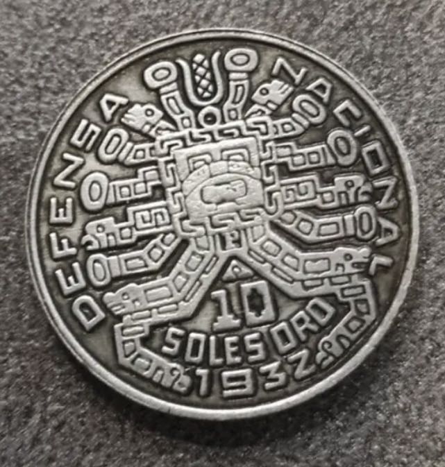 Diez Soles De Oro Cahuide - Fake  coin collectible - Main Image 2