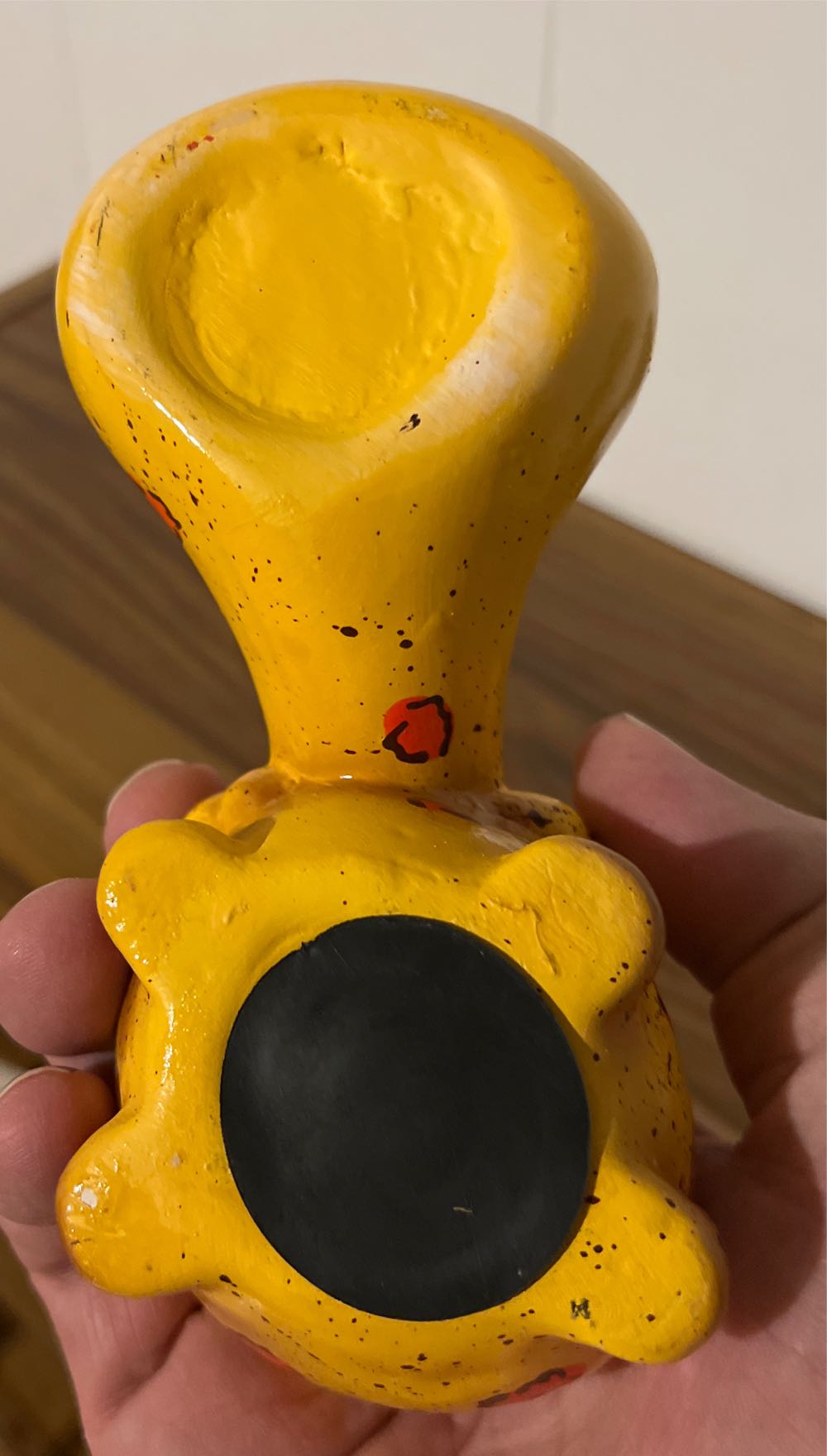 Vintage Mid Century Ceramic Colourful Stylized Lion Coin Money Piggy Bank  coin collectible - Main Image 3