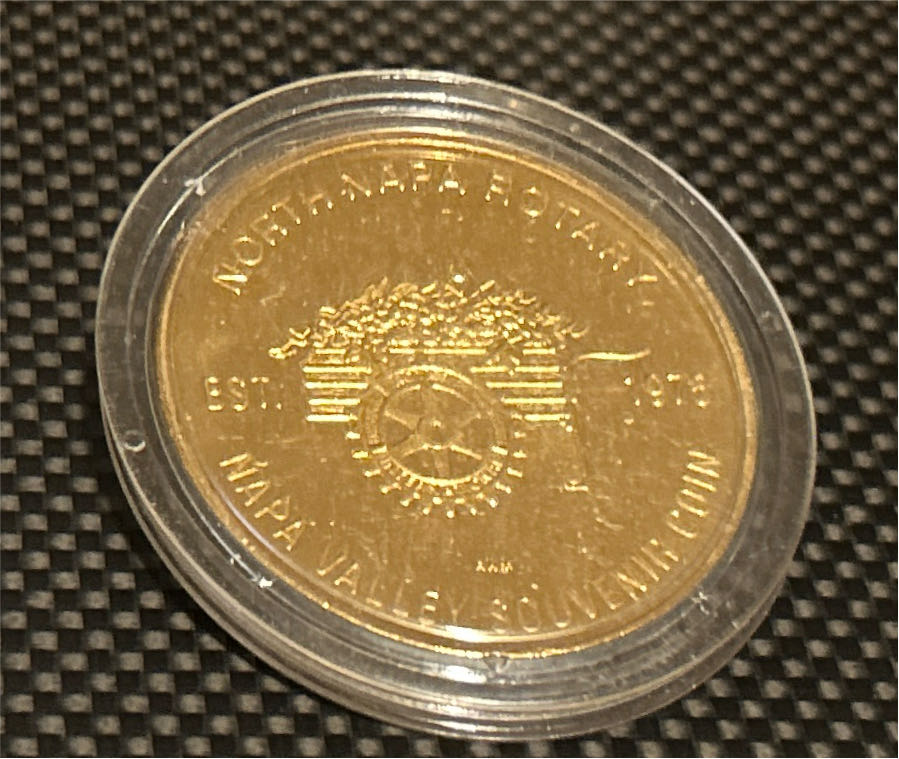 NAPA Valley Souvenier Token 1999  coin collectible - Main Image 2