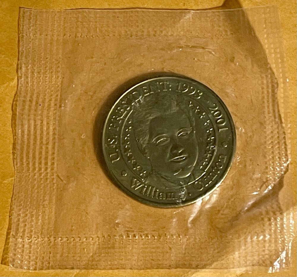 Sunoco Presidential Coins - William J. Clinton  coin collectible - Main Image 3