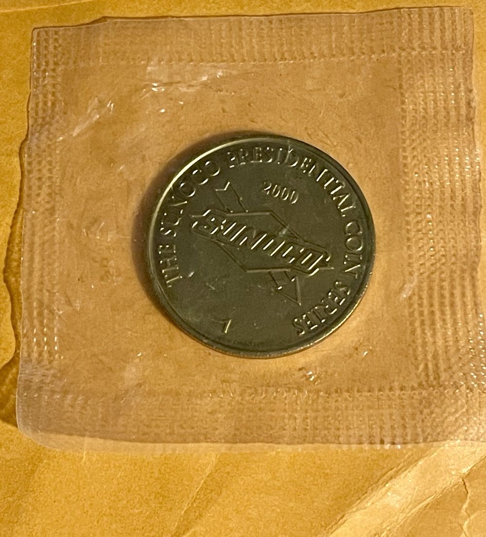 Sunoco Presidential Coins - William J. Clinton  coin collectible - Main Image 4