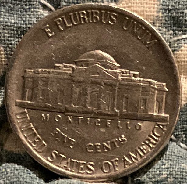 Nickel Jefferson D 1984 1  coin collectible - Main Image 2