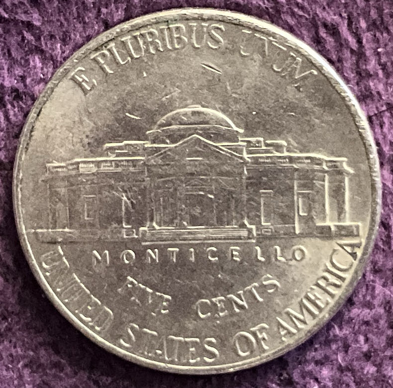 Nickel Jefferson D 2002 1  coin collectible - Main Image 4