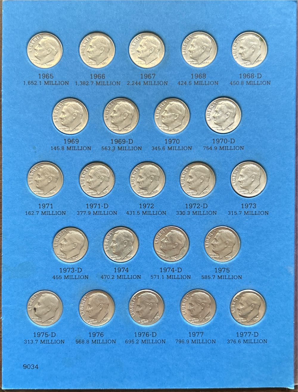 Roosevelt Dimes 1964 -   coin collectible - Main Image 2