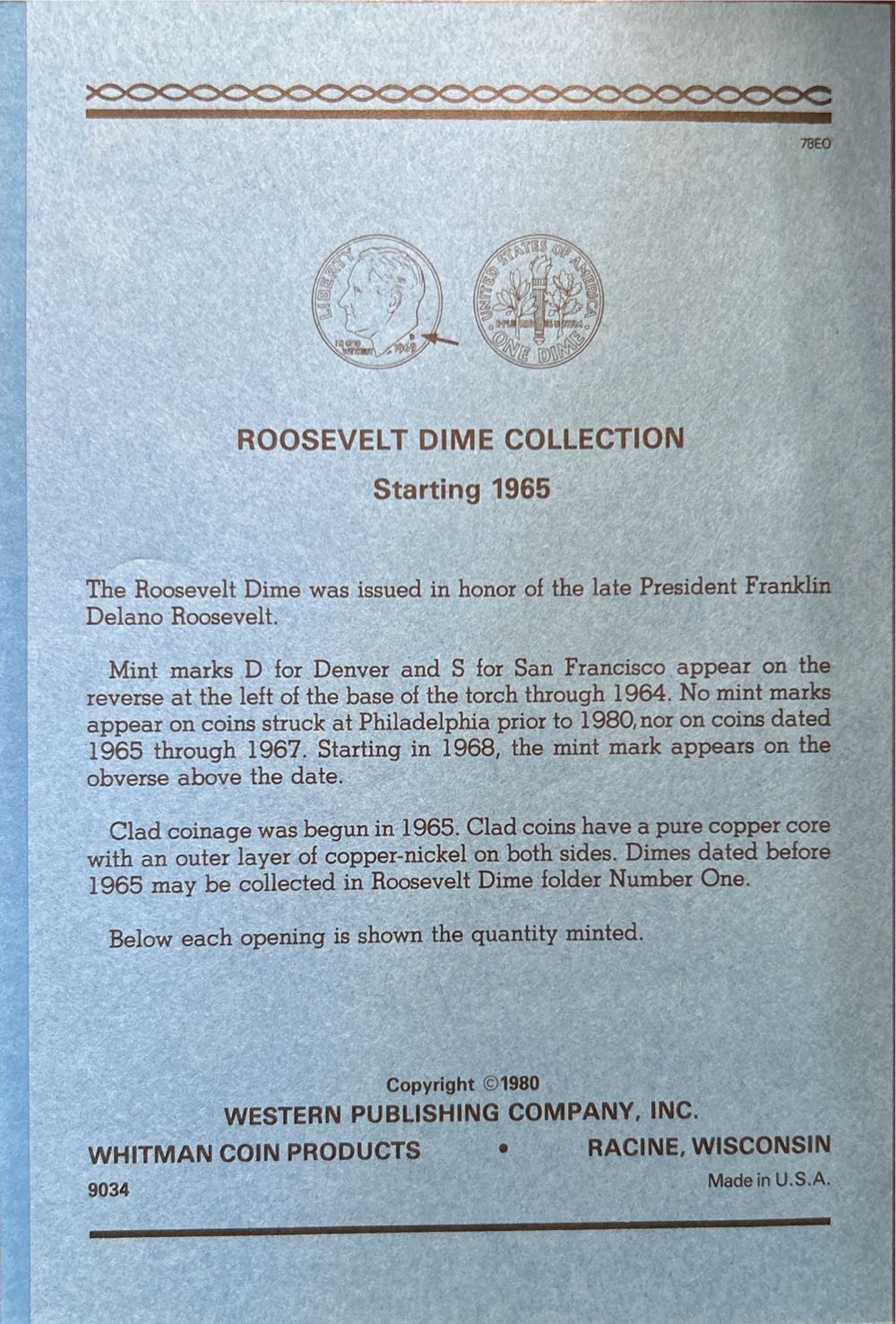 Roosevelt Dimes 1964 -   coin collectible - Main Image 4