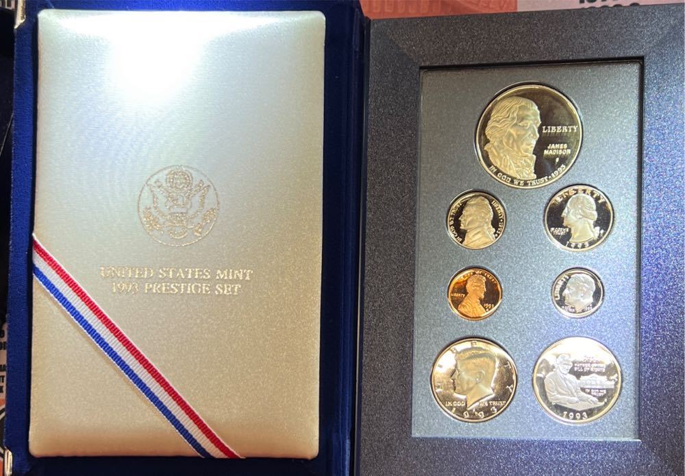 US Prestige Set - 1991 S 7 Coin  coin collectible - Main Image 2