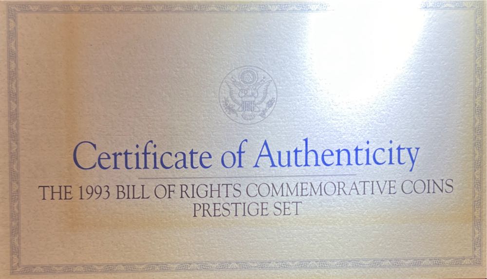 US Prestige Set - 1991 S 7 Coin  coin collectible - Main Image 4