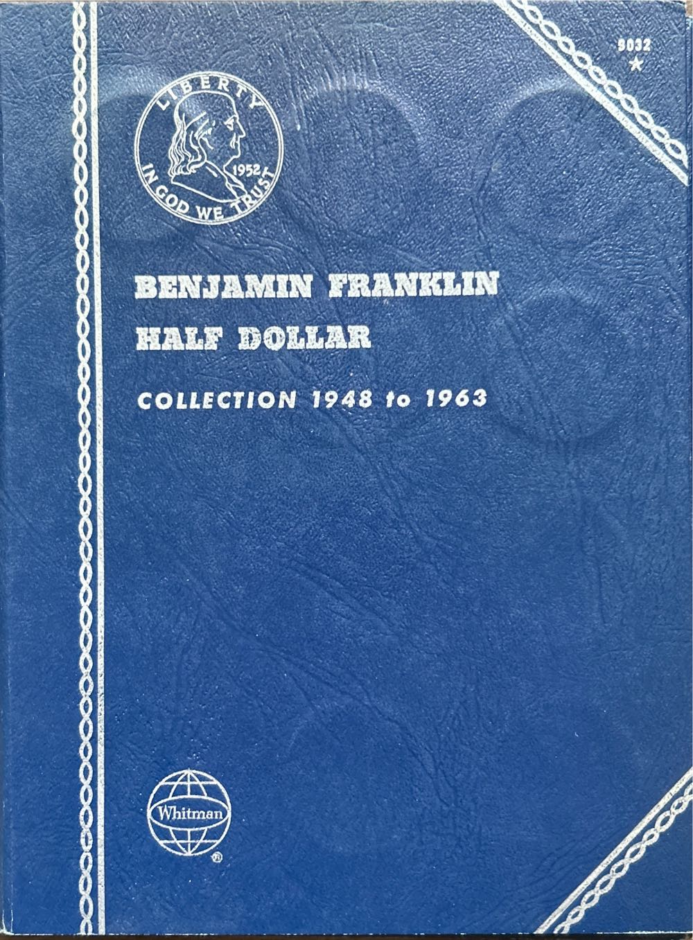 Benjamin Franklin Half Dollar 1948 - 1963 coin collectible - Main Image 1