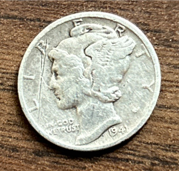 Mercury Dimes 1916-1945  coin collectible - Main Image 3