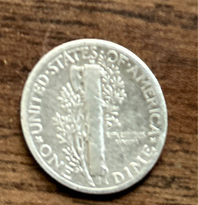 Mercury Dimes 1916-1945  coin collectible - Main Image 4