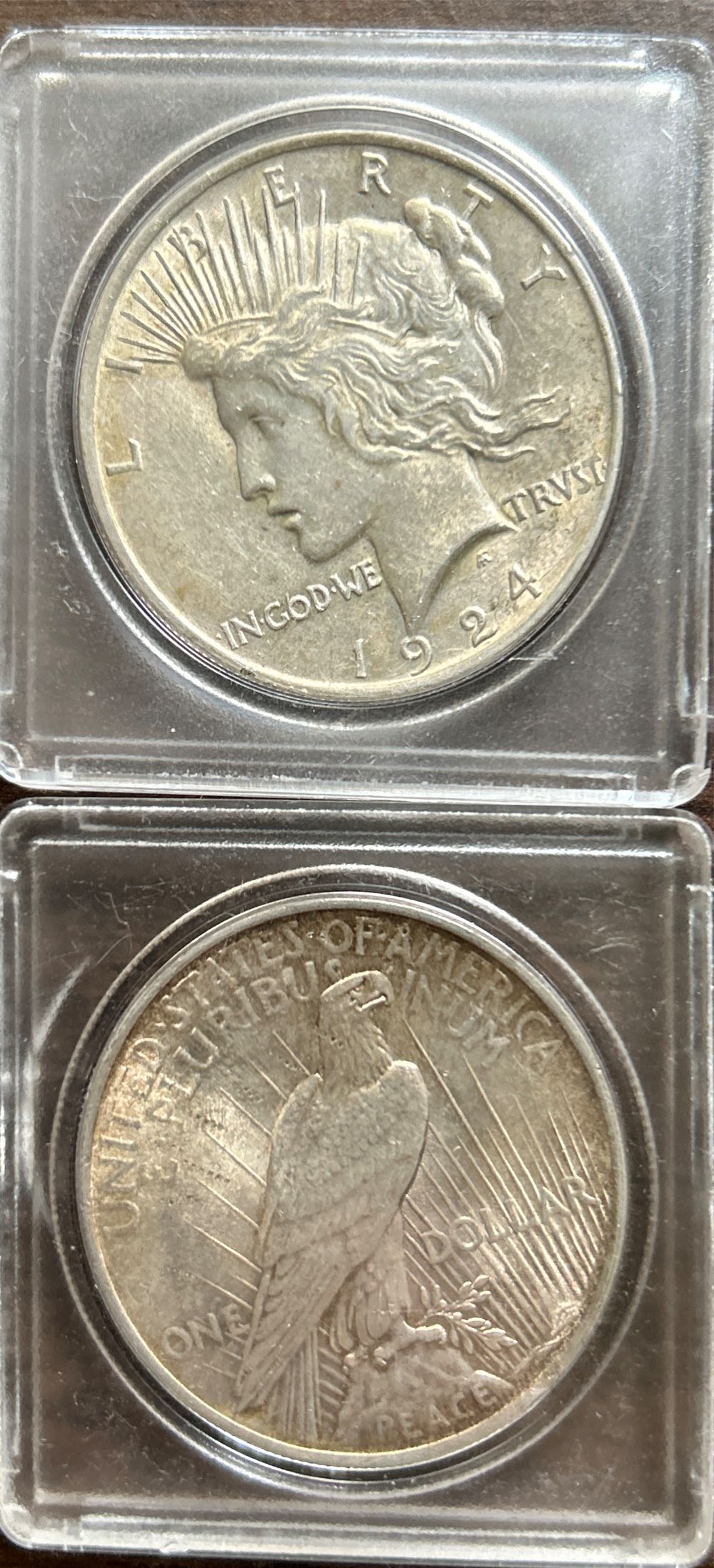 1924 Morgan Silver Dollar  coin collectible - Main Image 3