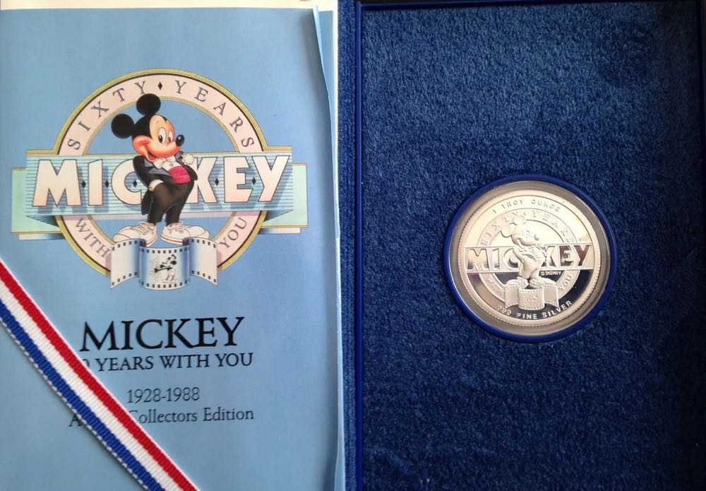 60 Years Disney Anniversary Coin  coin collectible - Main Image 2