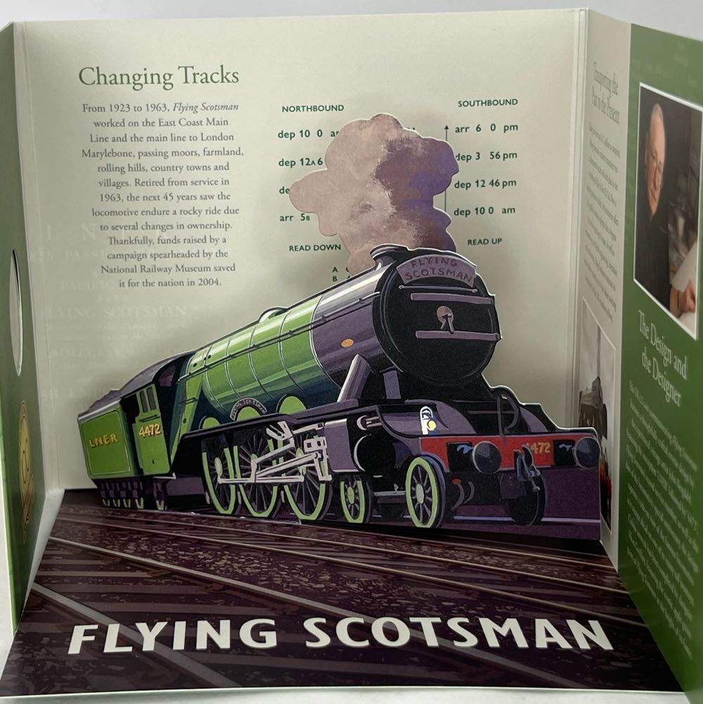 Centenary of Flying Scotsman  coin collectible [Barcode 5026177578000] - Main Image 4