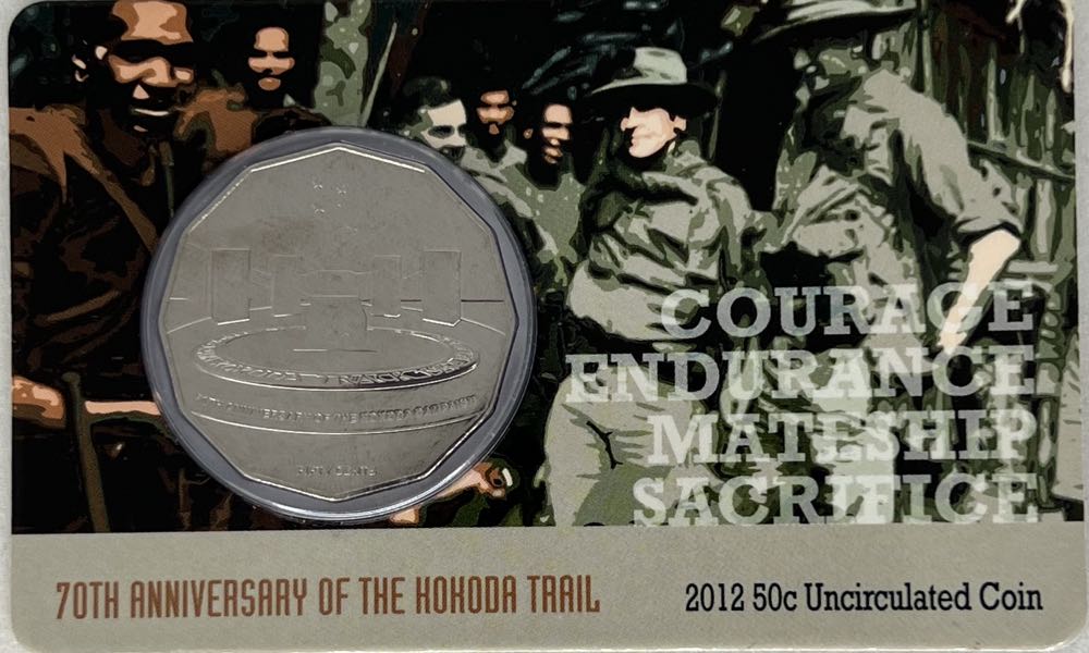 70th Anniversary of the Kokoda Trail  coin collectible - Main Image 3