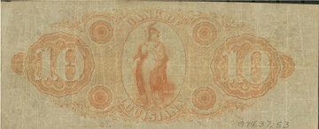 Bank Of Louisiana $10  coin collectible - Main Image 2
