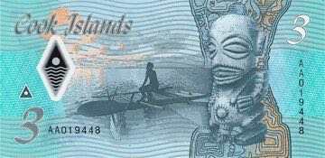 Cook Islands $3  coin collectible - Main Image 2
