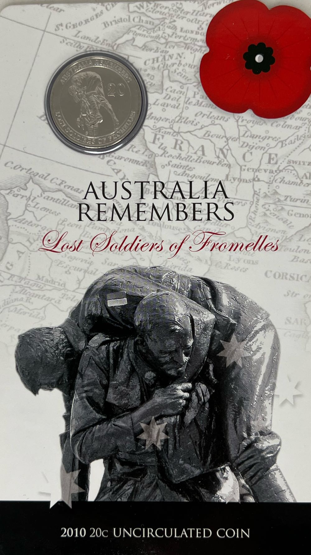 Australia Remembers Lost  coin collectible - Main Image 3