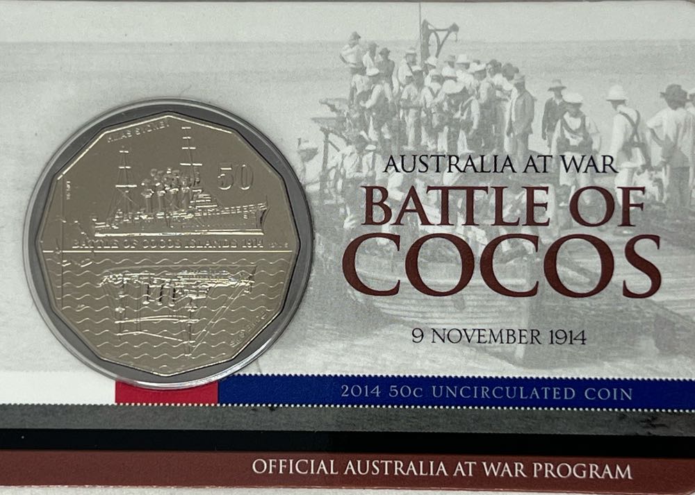 Battle of Cocos  coin collectible - Main Image 3