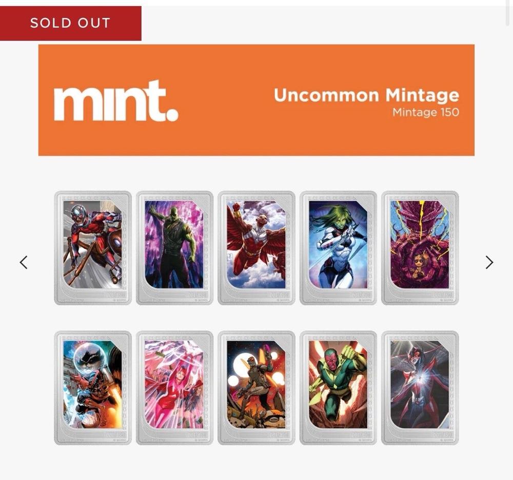 2023 NIUE $2 Marvel NZ Mint Trading Coin FALCON Silver Coin  coin collectible - Main Image 3