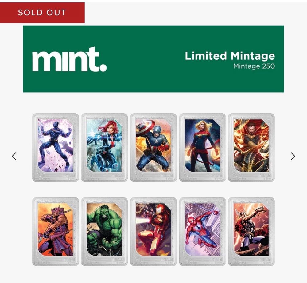 2023 NIUE $2 Marvel NZ Mint Trading Coin HAWKEYE Silver Coin  coin collectible - Main Image 4