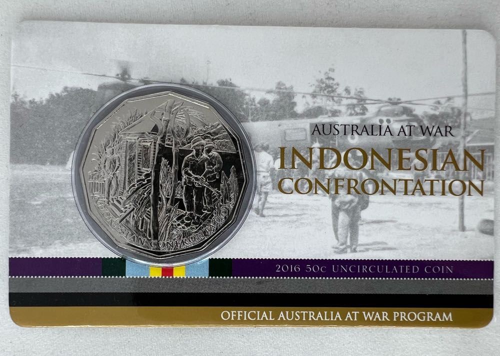Indonesian Confrontation  coin collectible - Main Image 3