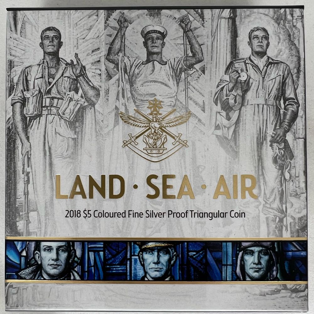Land Sea Air  coin collectible - Main Image 3