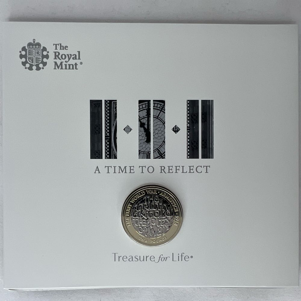 100 Anniversay of Armistice  coin collectible - Main Image 3