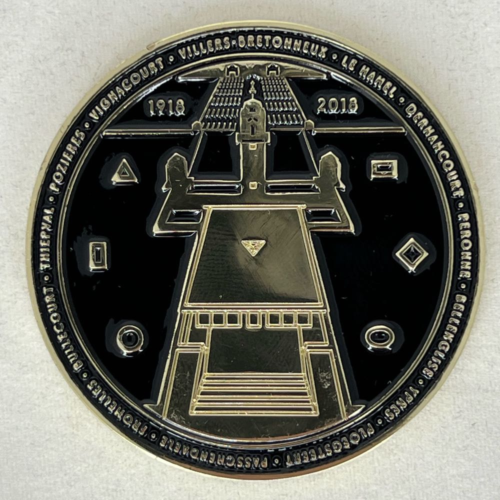 Sir John Monash Centre  coin collectible - Main Image 2