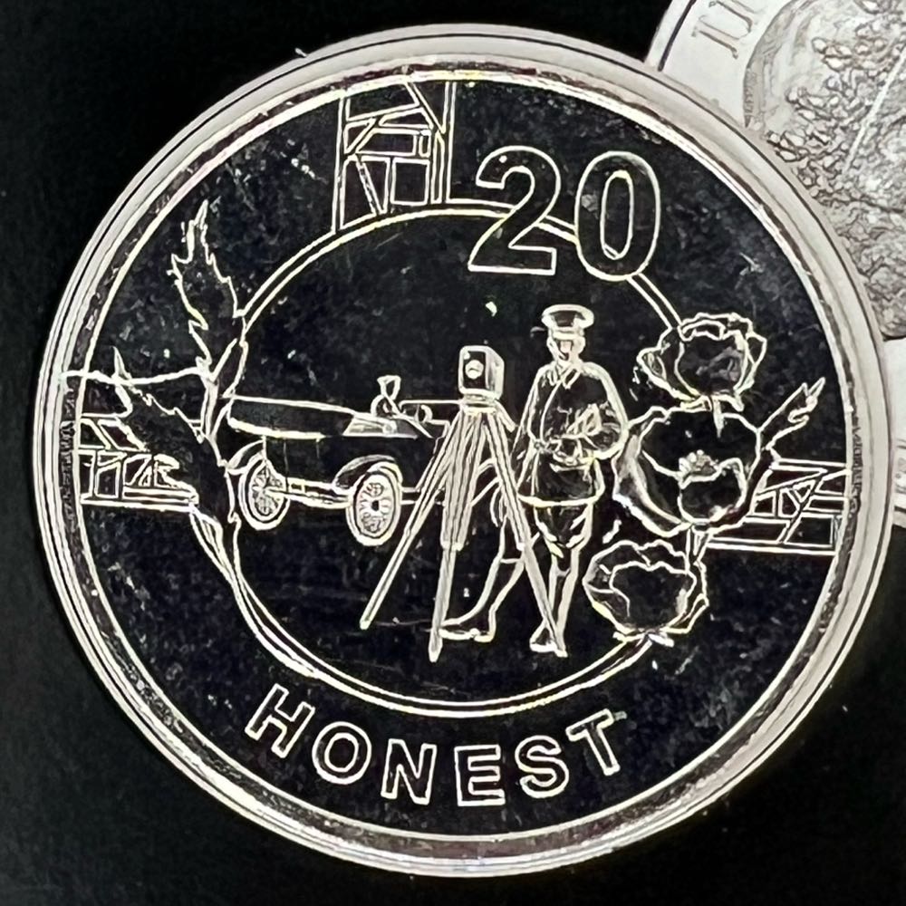 1993 Water Is Life One Dollar Coin