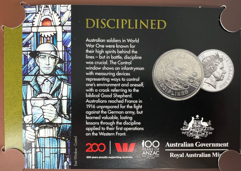 Disciplined  coin collectible - Main Image 2