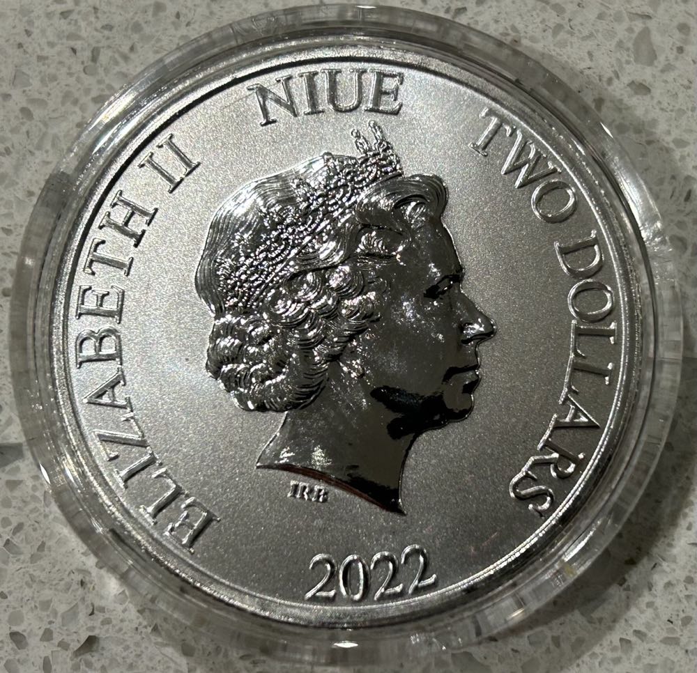 2022 Niue Darth Vader  coin collectible - Main Image 2