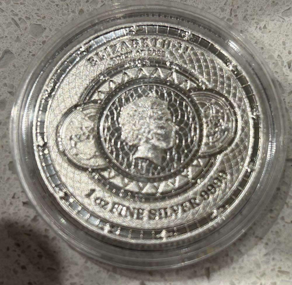 2020 Chronos Panta Rhei  coin collectible - Main Image 2