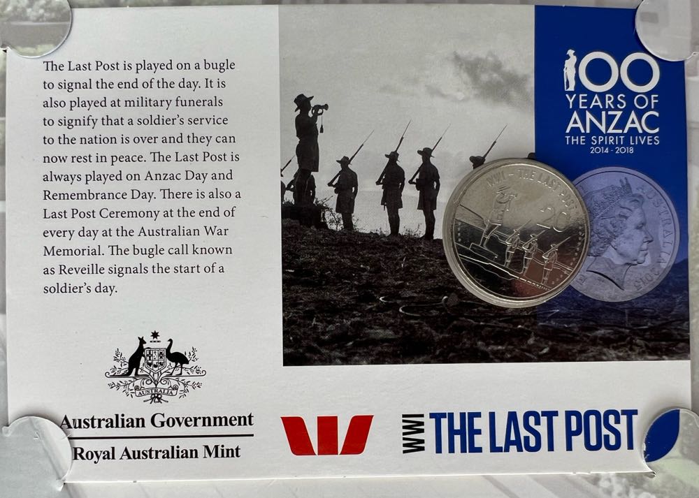 The Last Post  coin collectible - Main Image 2