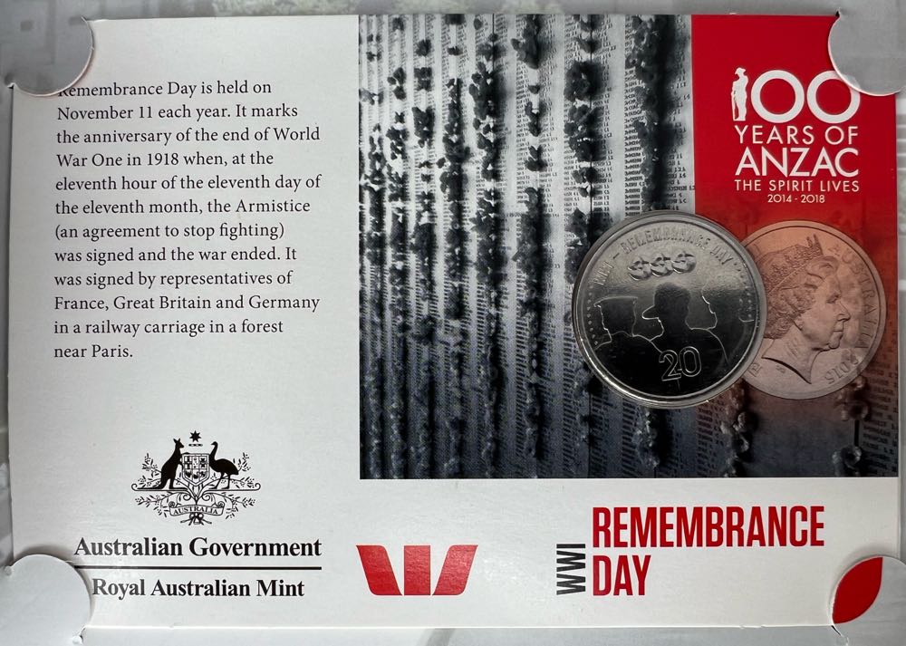 Remembrance Day  coin collectible - Main Image 2